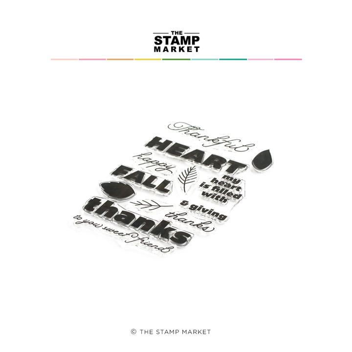 Filled With Thanks Stamp Set