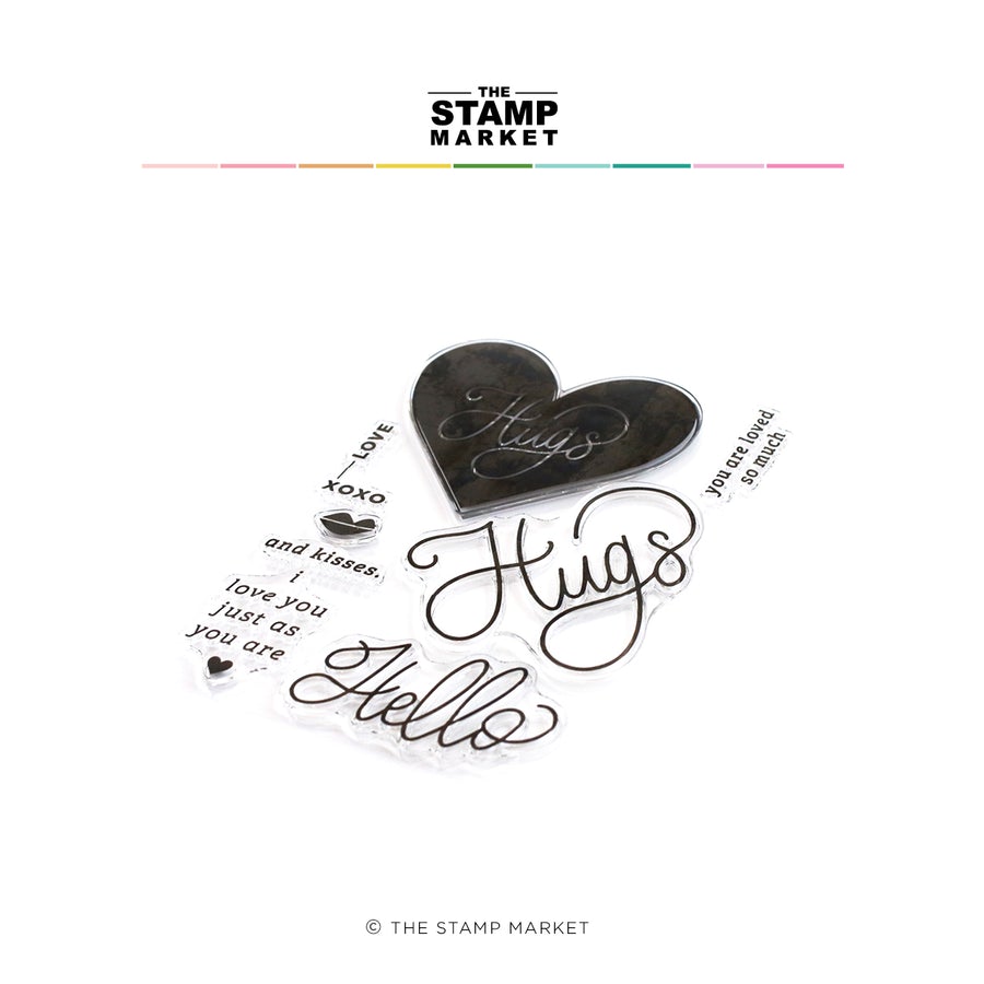 Heart n Hugs Stamp