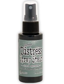Distress Spray Stain Iced Spruce