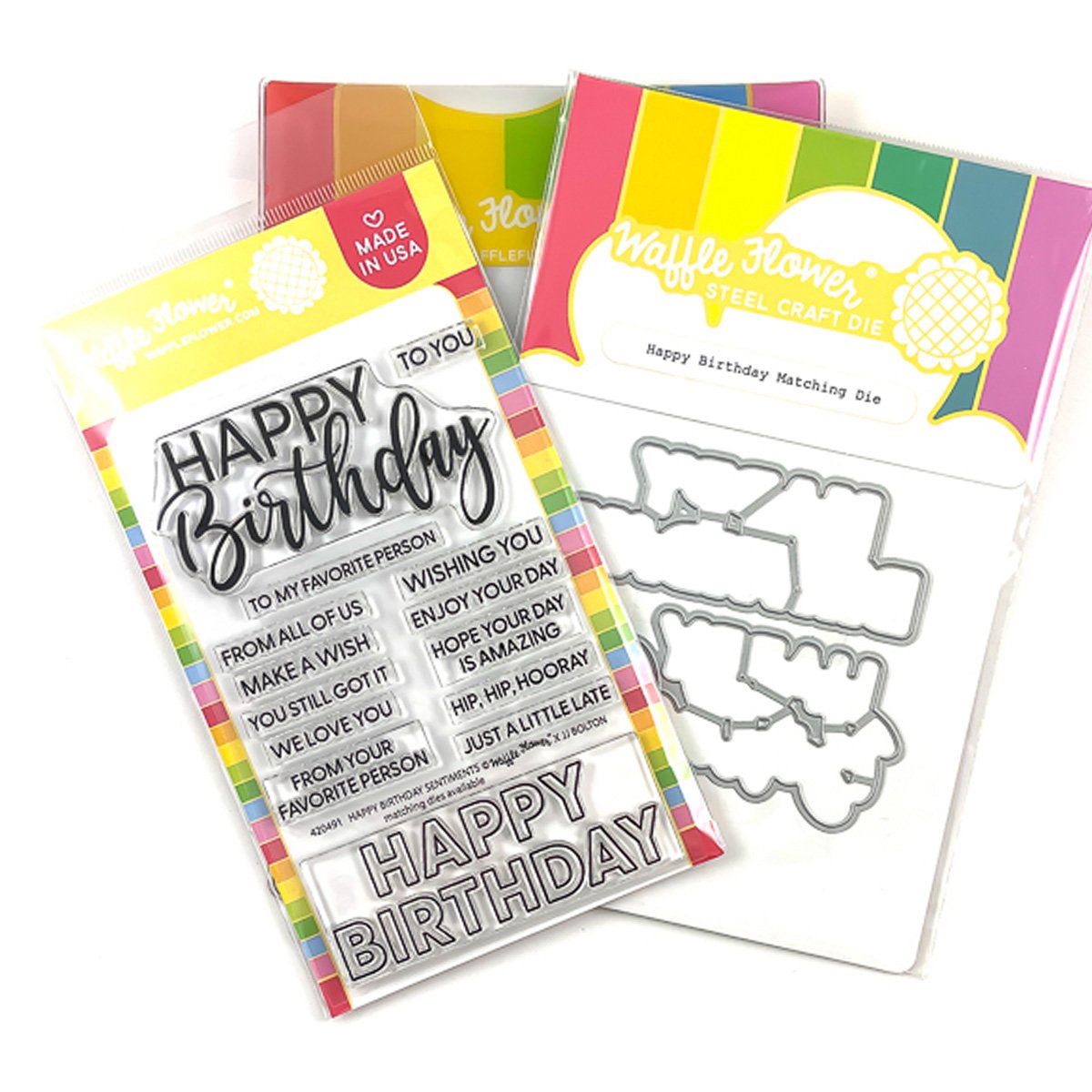 Happy Birthday Duo Stamp & Die