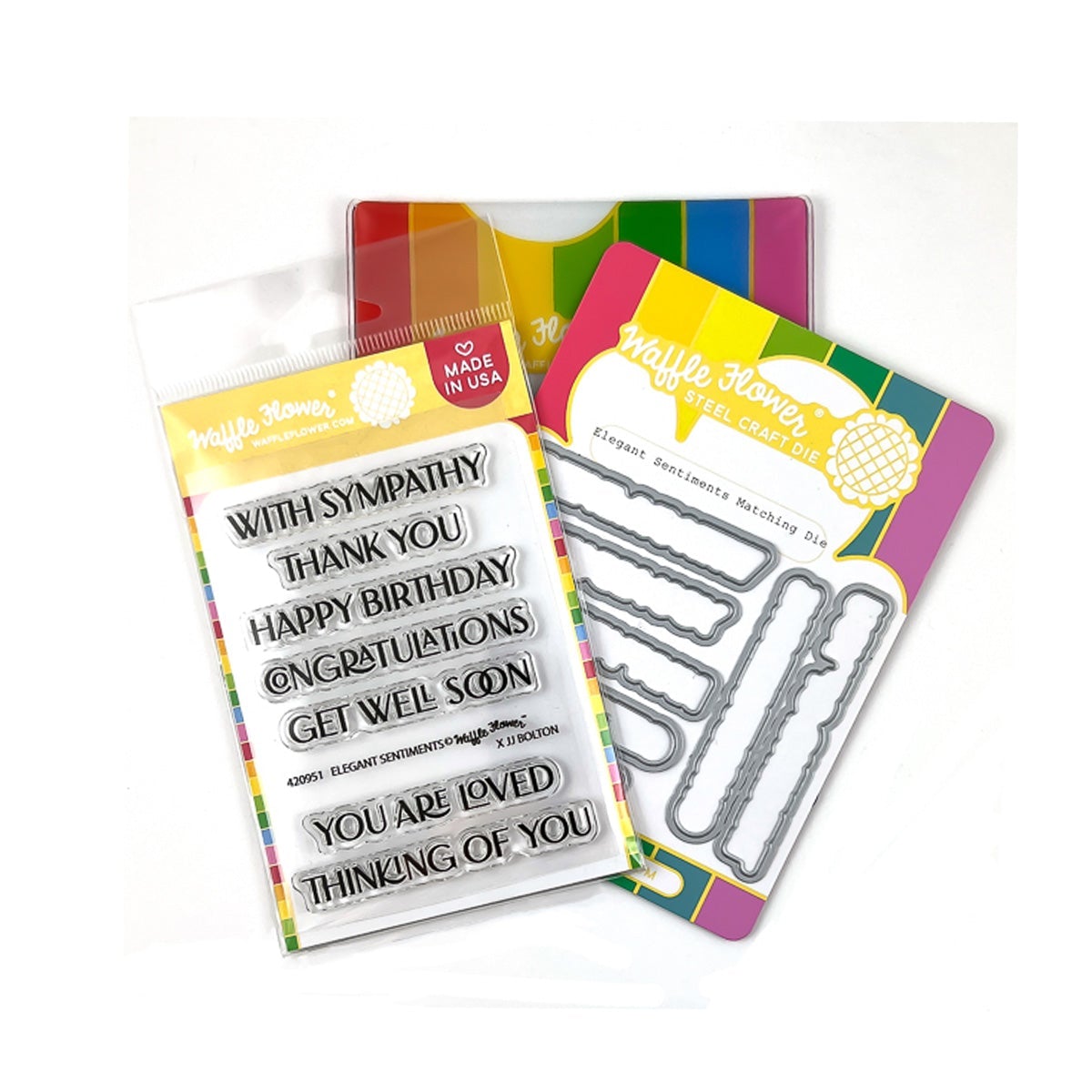 Elegant Sentiments Stamp & Die