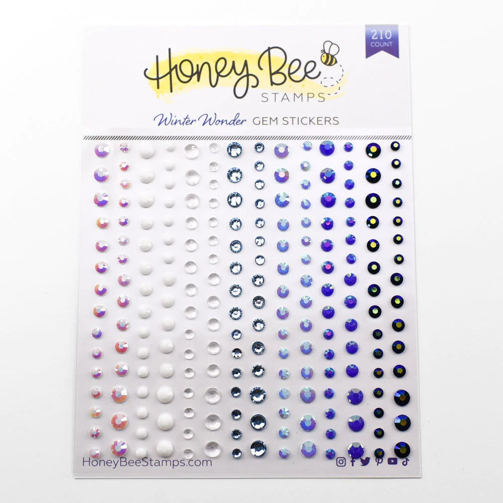 Winter Wonder Gem Stickers
