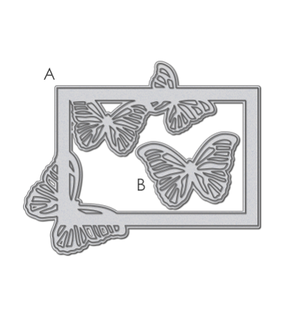 Small Butterfly Frame Die