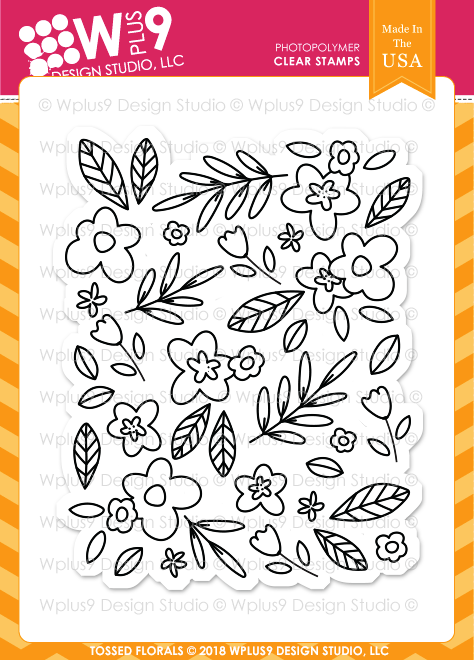Tossed Florals Stamp Set