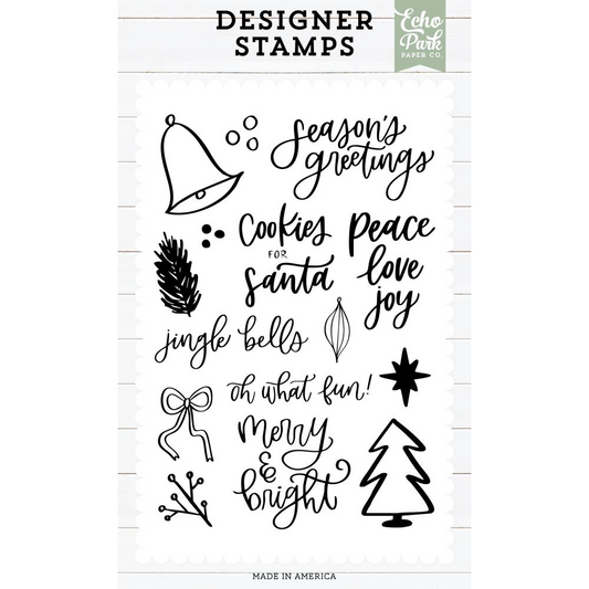 Oh What Fun Christmas Stamp Set