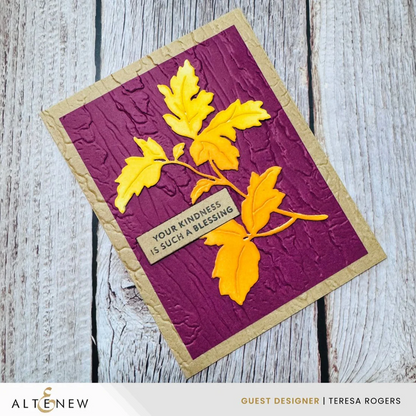 Weathered Bark 3D Embossing Folder 