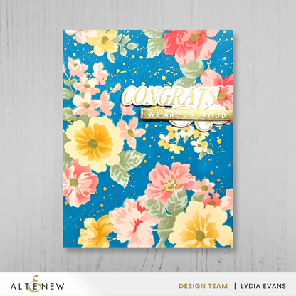 One-Go: Friendship Flowers Stamp Set