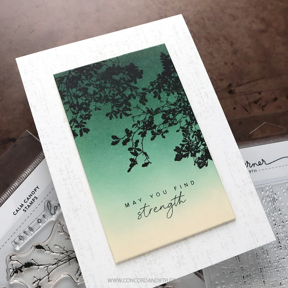 Calm Canopy Stamp Set