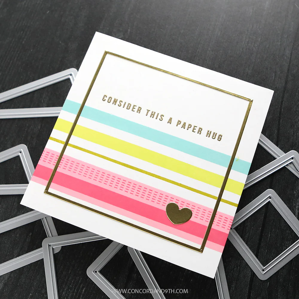 Bold Stripes Greetings Stamps