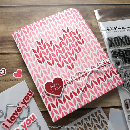 Mixed Greetings Love Stamp Set