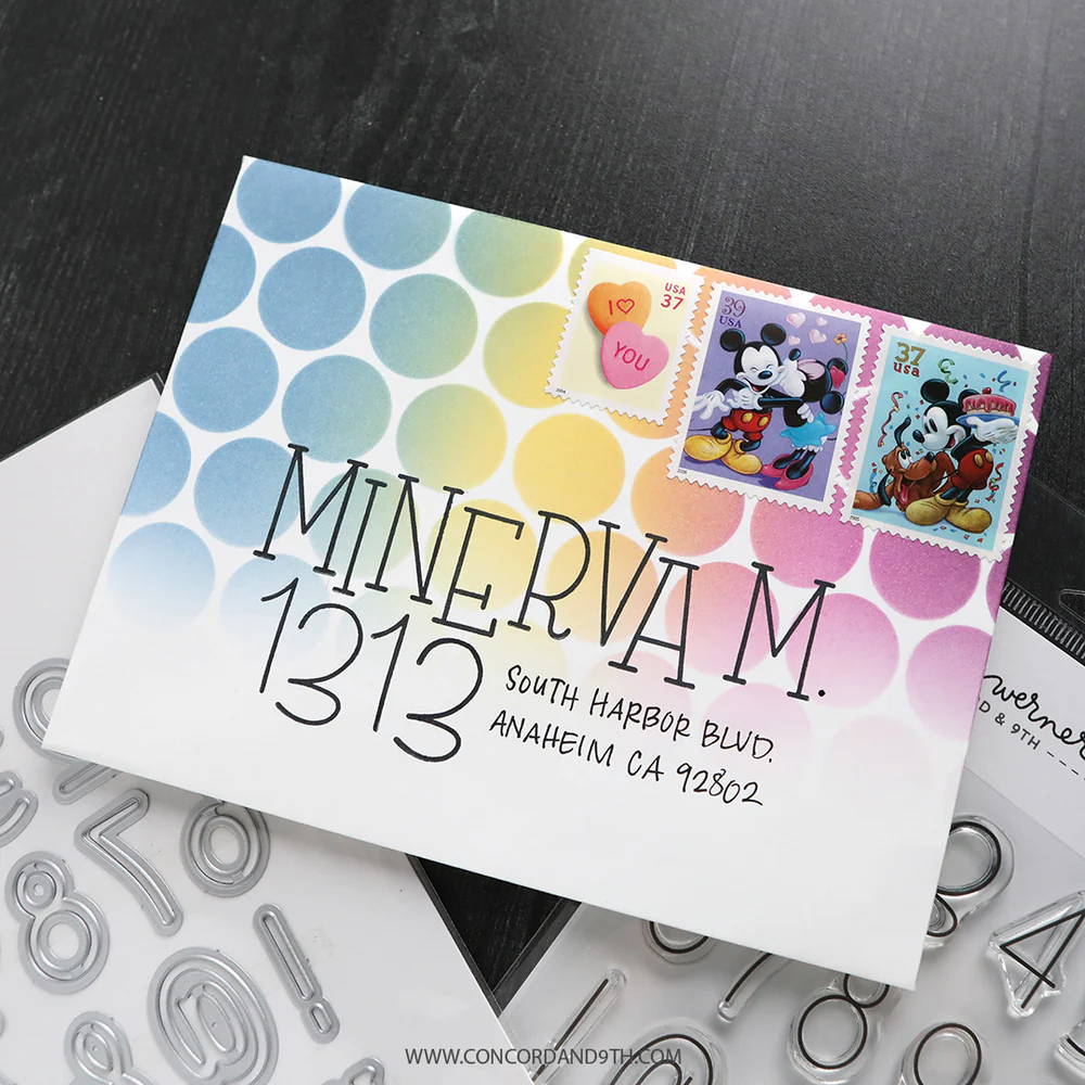 Lucky Numbers Stamp Set 
