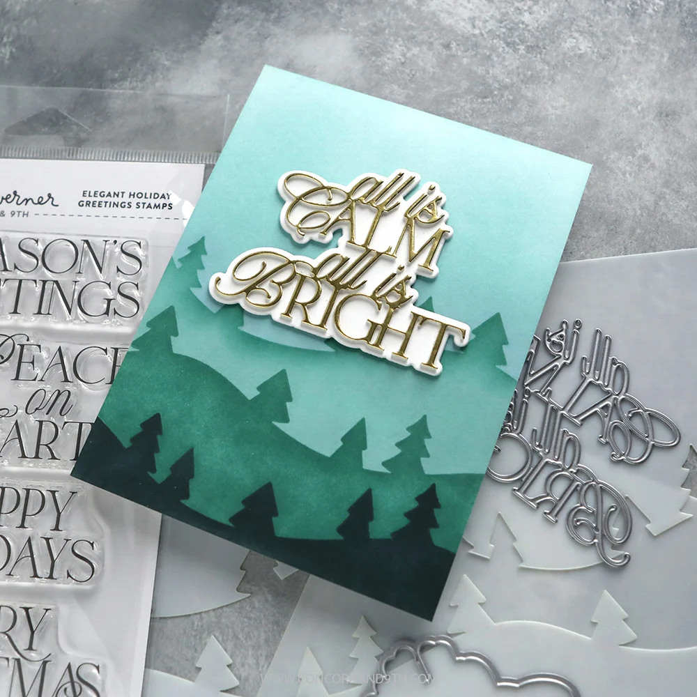 Trees and Forest Stencil Pack 