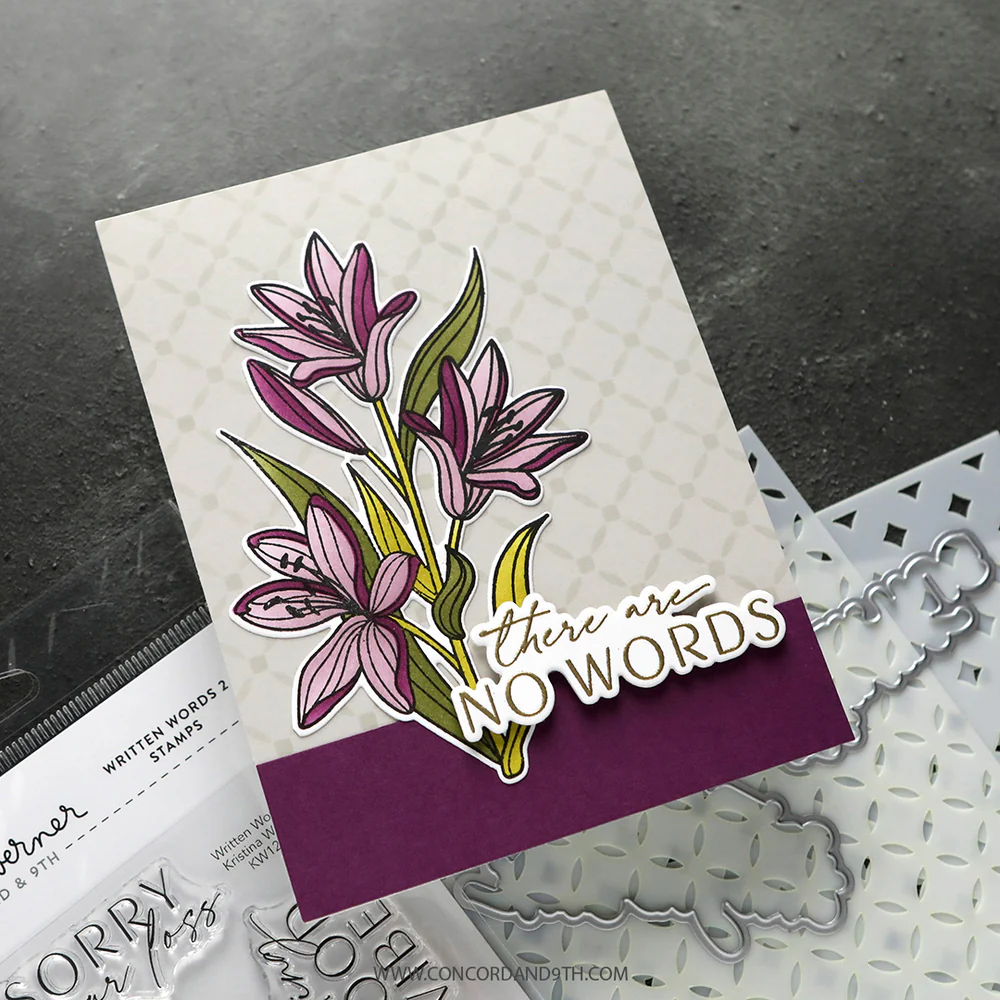 Written Words 2 Stamp Set