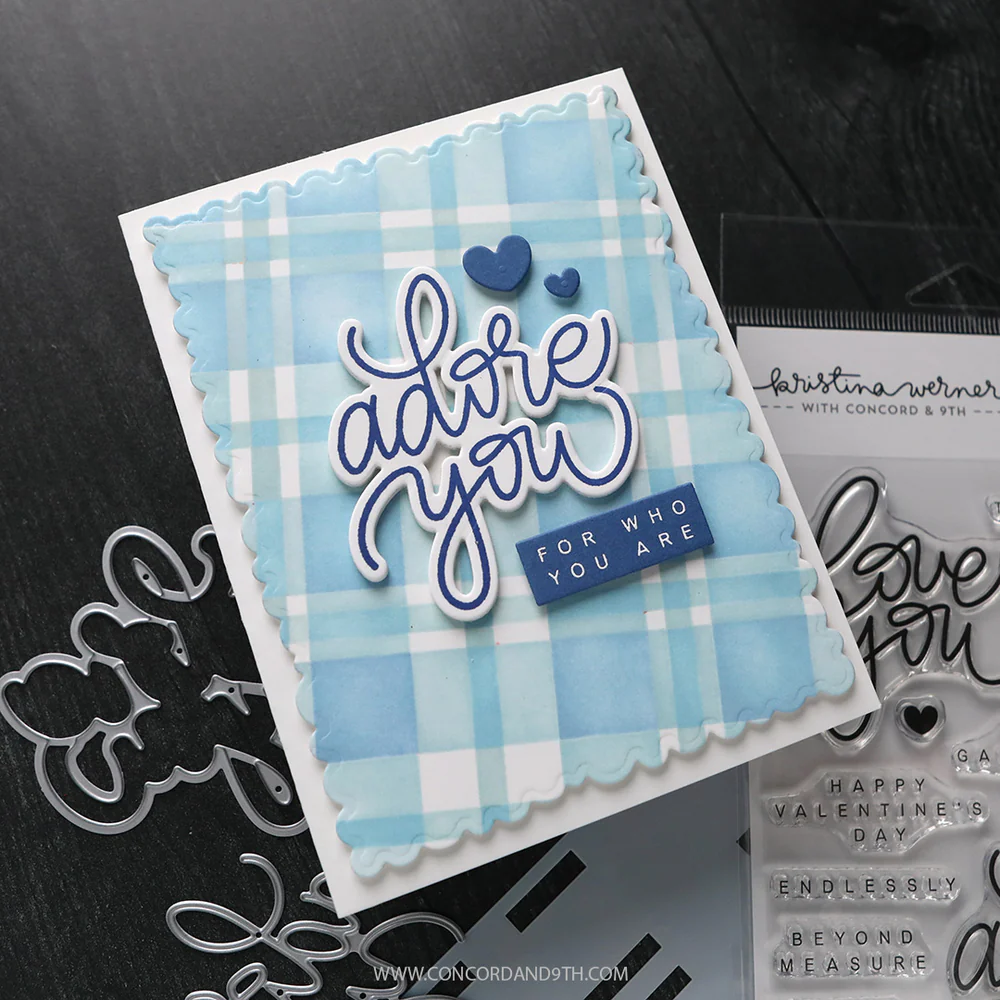 Plaid Perfection Stencils