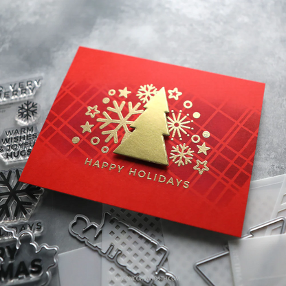 Simple Christmas Stencils