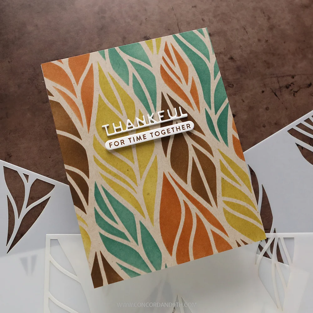 Leaf Flow Stencil Pack