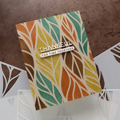 Leaf Flow Stencil Pack