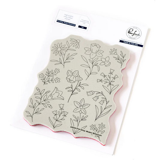 Print Shop: Modern Botanicals Stamp