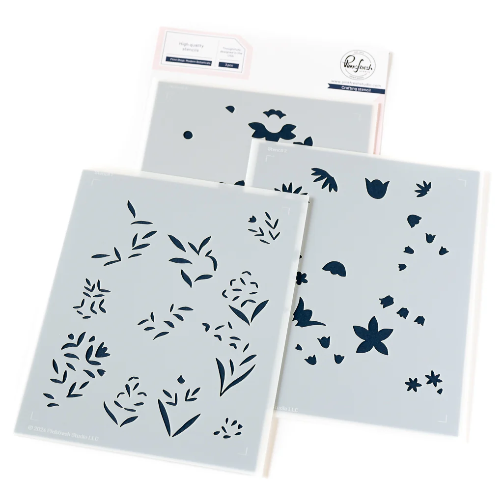 Print Shop: Modern Botanicals Stencil 