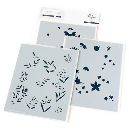 Print Shop: Modern Botanicals Stencil 