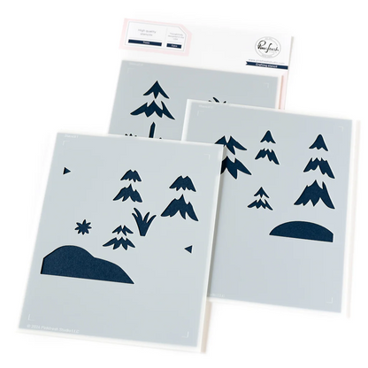 Trees Stencils