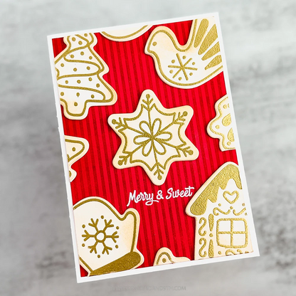 XL Basic Stripes Background Stamp