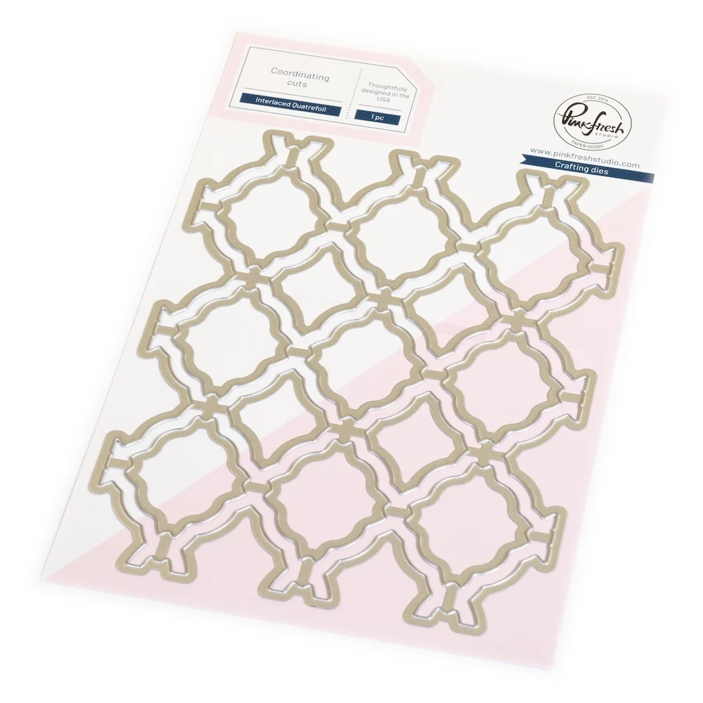 Interlaced Quatrefoil Die 