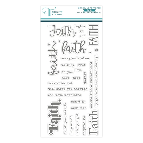 Simply Sentimental - Faith Stamp Set 