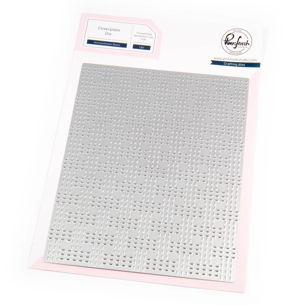 Stitched Basket Weave Coverplate Die 