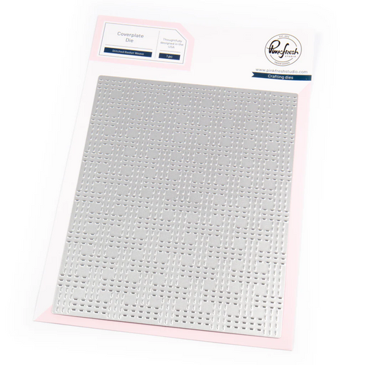 Stitched Basket Weave Coverplate Die 