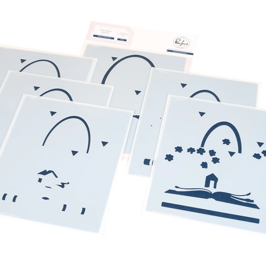 Nature's Narrative Stencils