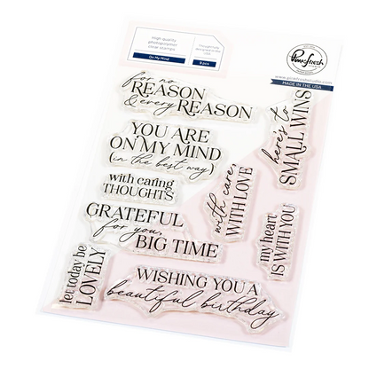 On My Mind Stamp Set