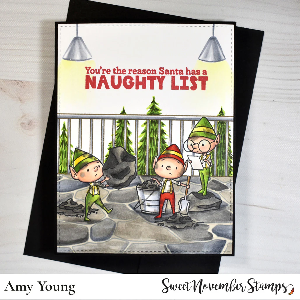 Naughty List Stamp Set