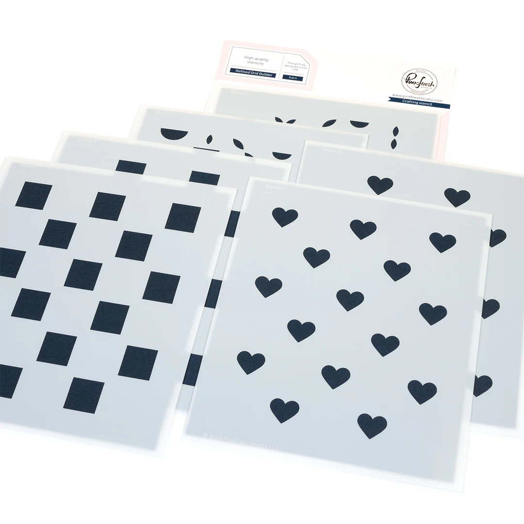Refined Grid Builder Stencil 