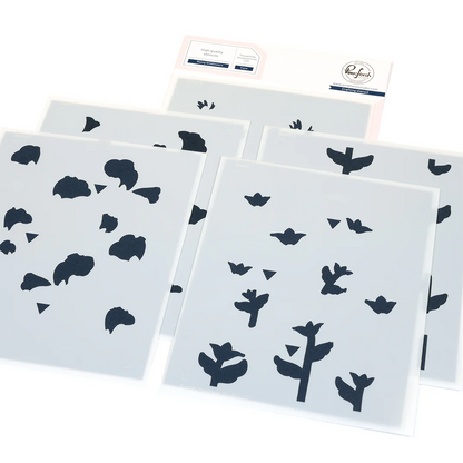 Rising Wildflowers Stencils