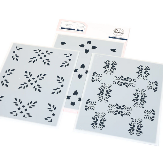 Petal Mosaic Stencils