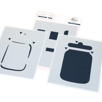 Jar Of Wishes Stencils