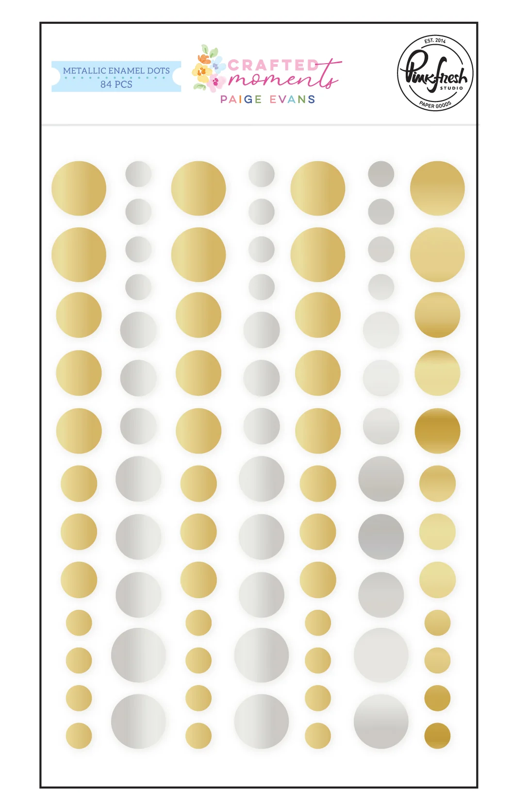 Crafted Moments Metallic Enamel Dots 