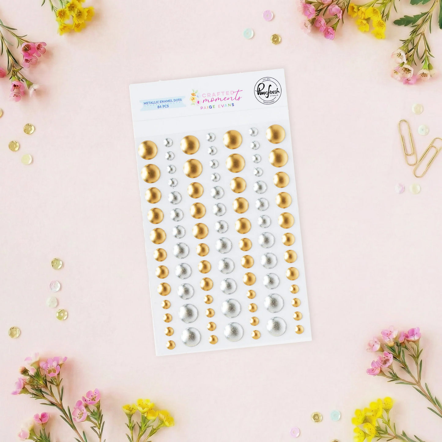 Crafted Moments Metallic Enamel Dots 