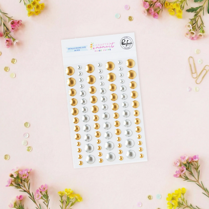 Crafted Moments Metallic Enamel Dots 