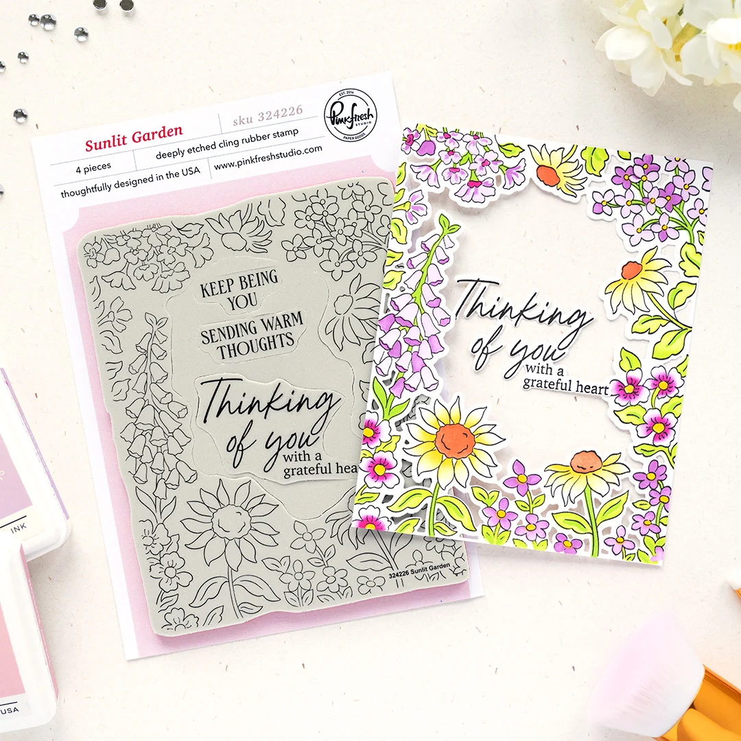 Sunlit Garden Stamp