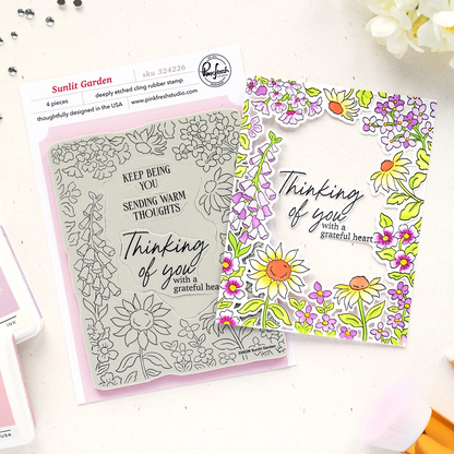 Sunlit Garden Stamp
