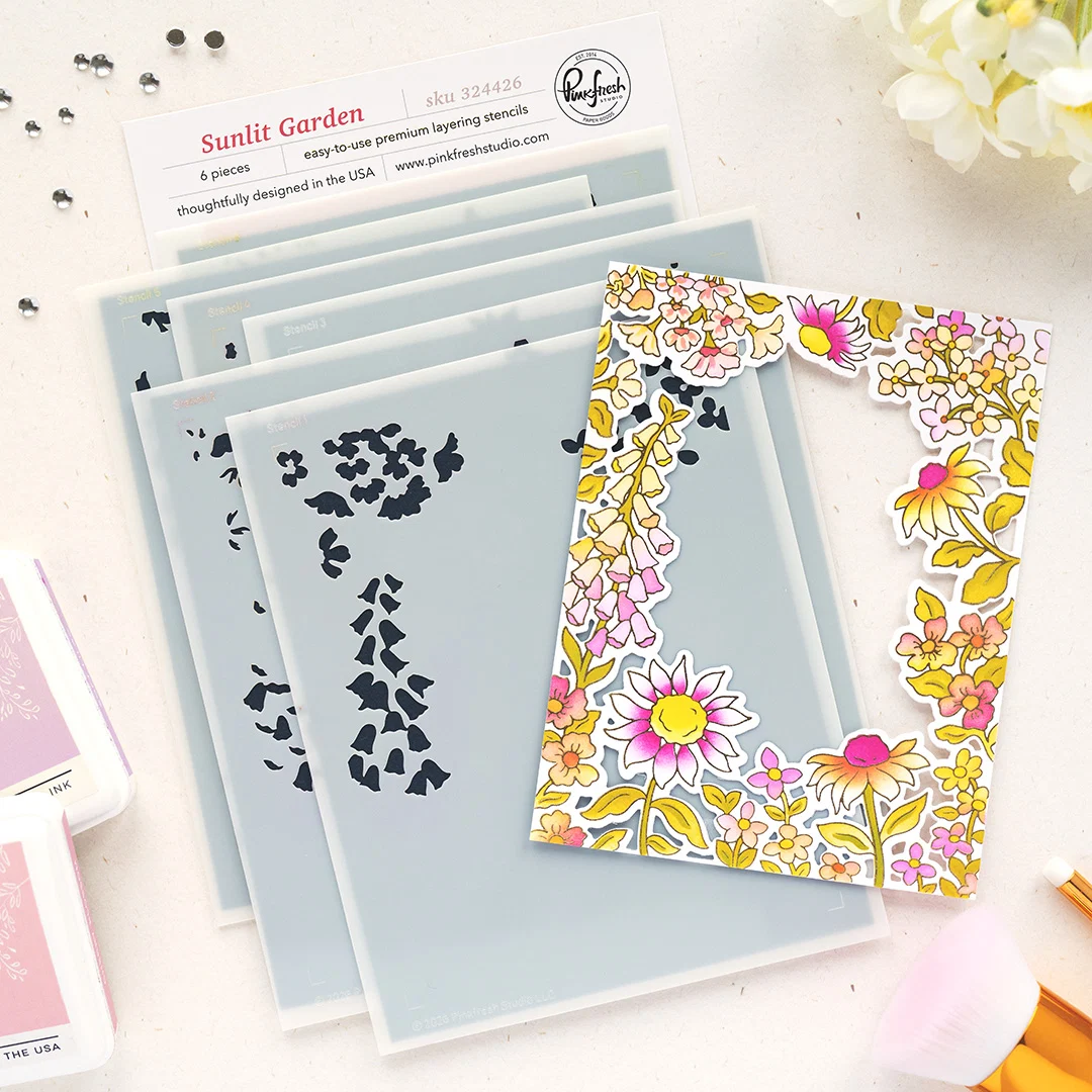 Sunlit Garden Stencils