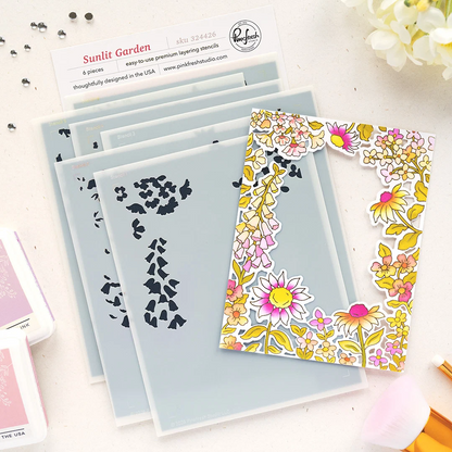Sunlit Garden Stencils