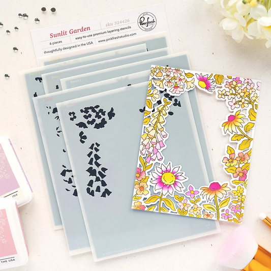 Sunlit Garden Stencils