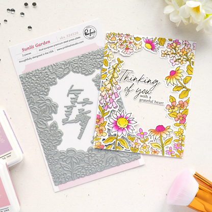 Sunlit Garden Press Plate 