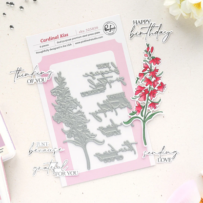 Cardinal Kiss Press Plate 