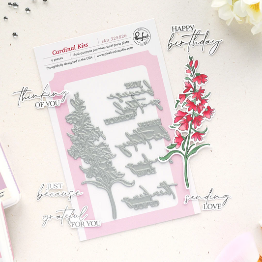 Cardinal Kiss Press Plate 