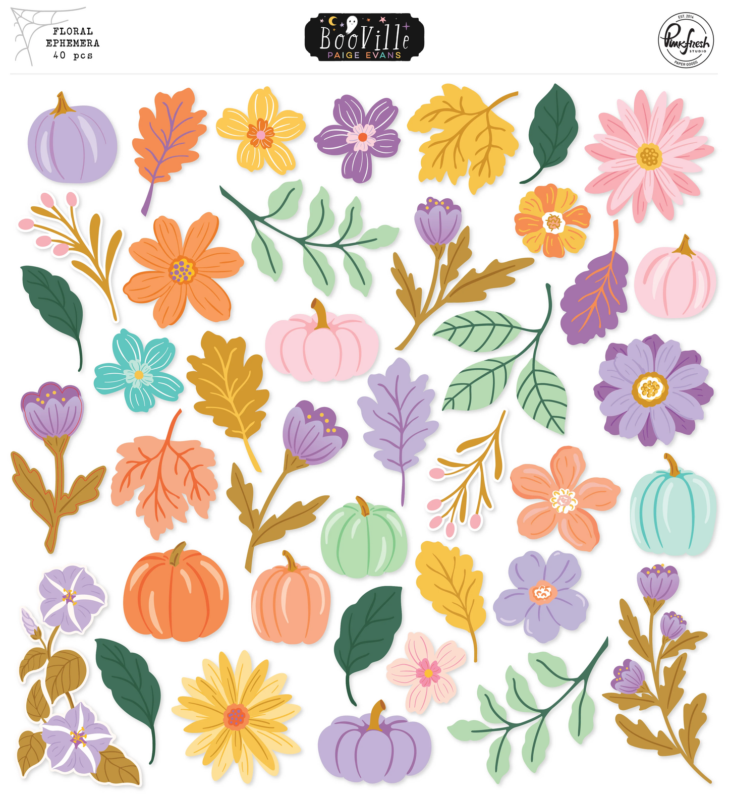 BooVille Floral Ephemera 