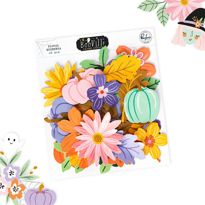 BooVille Floral Ephemera 